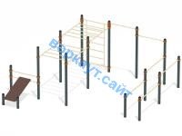 Спортивный комплекс воркаут ВС-50 в Республике Северная Осетия (Алания)