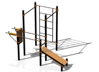 Спортивный комплекс воркаут ВС-82 в Республике Северная Осетия (Алания)