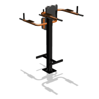 Уличный тренажер  "Брусья-пресс двойной"  УТ202 в Республике Северная Осетия (Алания) Уличный тренажер  "Брусья-пресс двойной"  УТ202 в Республике Северная Осетия (Алания)