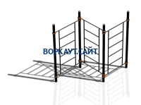 Спортивный комплекс воркаут ВС-80 в Республике Северная Осетия (Алания)