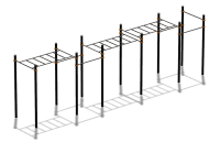 Спортивный комплекс воркаут ВС-72 в Республике Северная Осетия (Алания)