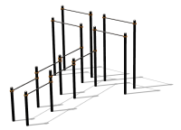 Спортивный комплекс воркаут ВС-127 в Республике Северная Осетия (Алания)