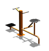 Уличный тренажер "Твистер стоя Твистер сидя" УТ323 в Республике Северная Осетия (Алания)