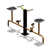 Уличный тренажер  "Вело двойной"   УТ211 в Республике Северная Осетия (Алания)