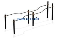 Спортивный комплекс воркаут ВС-188 в Республике Северная Осетия (Алания)