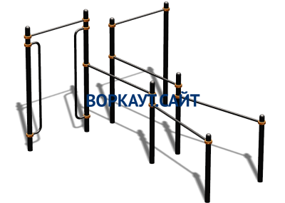 Спортивный комплекс воркаут ВС-197 в Республике Северная Осетия (Алания)