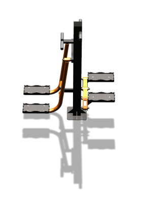 Уличный тренажер "Шпагат Степпер" УТ310 в Республике Северная Осетия (Алания)