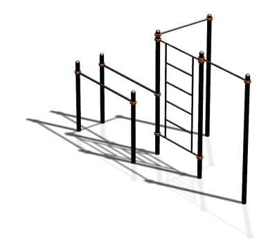 Спортивный комплекс воркаут ВС-107 в Республике Северная Осетия (Алания)