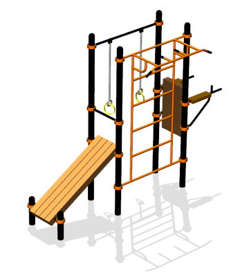 Спортивный комплекс воркаут ВС-78 в Республике Северная Осетия (Алания)