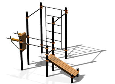 Спортивный комплекс воркаут ВС-82 в Республике Северная Осетия (Алания)
