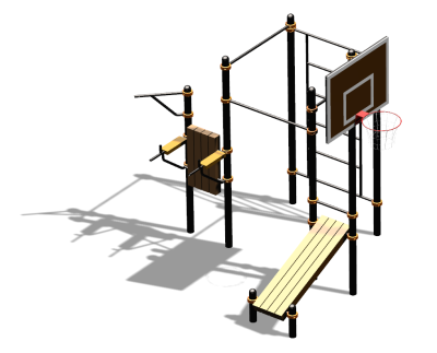 Спортивный комплекс воркаут ВС-94 в Республике Северная Осетия (Алания)