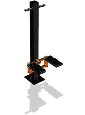 Уличный тренажер "Степпер ручка одинарный" УТ 116 в Республике Северная Осетия (Алания)