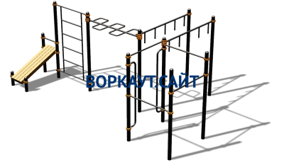 Спортивный комплекс воркаут ВС-195 в Республике Северная Осетия (Алания)