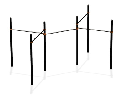 Спортивный комплекс воркаут ВС-60 в Республике Северная Осетия (Алания)