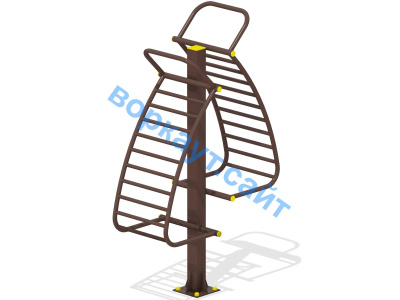 Уличный тренажер для пресса УТ 012 в Республике Северная Осетия (Алания)