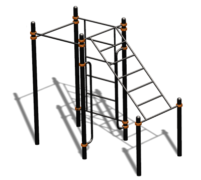 Спортивный комплекс воркаут ВС-193 в Республике Северная Осетия (Алания)