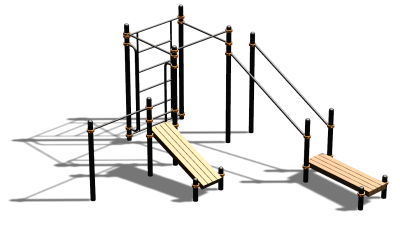 Спортивный комплекс воркаут ВС-198 в Республике Северная Осетия (Алания)