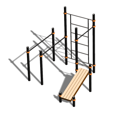 Спортивный комплекс воркаут ВС-98 в Республике Северная Осетия (Алания)