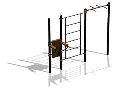 Спортивный комплекс воркаут ВС-52 в Республике Северная Осетия (Алания)