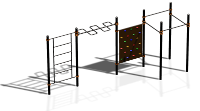 Спортивный комплекс воркаут ВС-114 в Республике Северная Осетия (Алания)