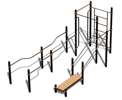 Спортивный комплекс воркаут ВС-194 в Республике Северная Осетия (Алания)