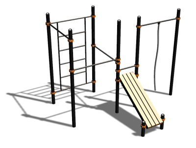 Спортивный комплекс воркаут ВС-76 в Республике Северная Осетия (Алания)