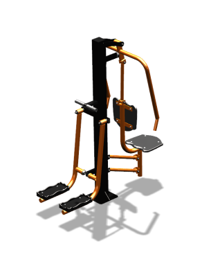 Уличный тренажер "Жим от груди Шпагат" УТ306 в Республике Северная Осетия (Алания)