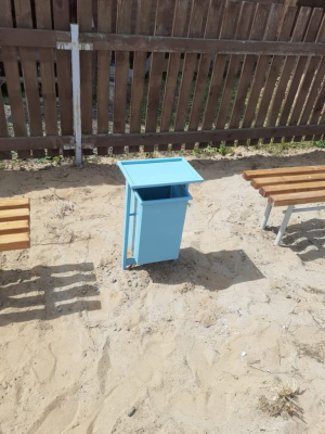 Урна с крышкой МАФ 1631 в Республике Северная Осетия (Алания)