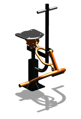 Уличный тренажер "Ковбой" УТ 107 в Республике Северная Осетия (Алания)