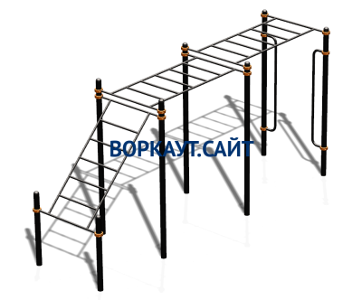Спортивный комплекс воркаут ВС-190 в Республике Северная Осетия (Алания)