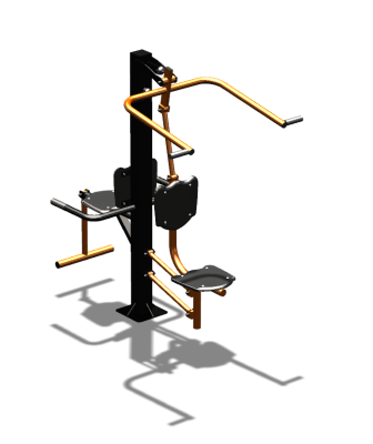 Уличный тренажер "Верхняя тяга Флекс" УТ325 в Республике Северная Осетия (Алания)