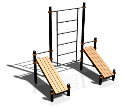 Спортивный комплекс воркаут ВС-128 в Республике Северная Осетия (Алания)