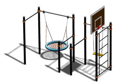 Спортивный комплекс воркаут ВС-126 в Республике Северная Осетия (Алания)