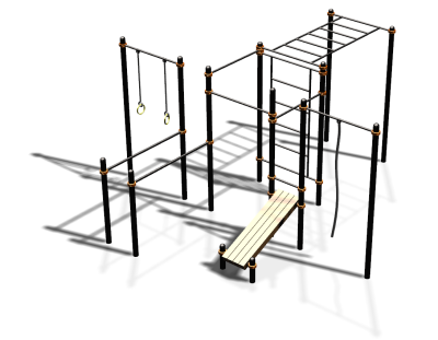 Спортивный комплекс воркаут ВС-68 в Республике Северная Осетия (Алания)
