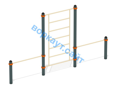 Шведская стенка с перекладинами ВС-13 в Республике Северная Осетия (Алания)