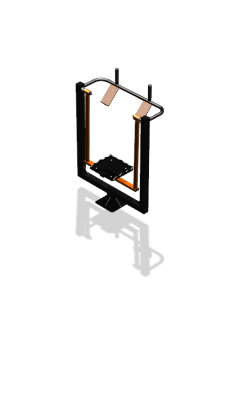 Уличный тренажер  "Маятник-пресс" УТ 104 в Республике Северная Осетия (Алания)