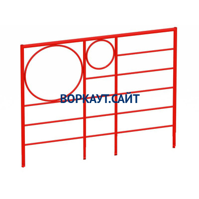 Шведская стенка с кольцами МАФ 3502 в Республике Северная Осетия (Алания)