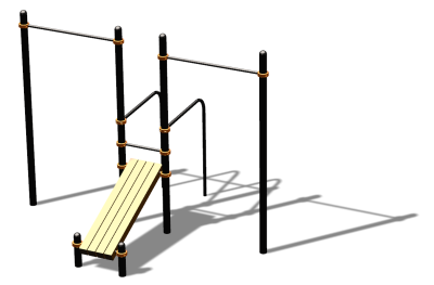 Спортивный комплекс воркаут ВС-132 в Республике Северная Осетия (Алания)