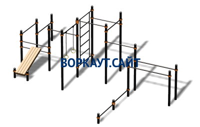 Спортивный комплекс воркаут ВС-51 в Республике Северная Осетия (Алания)