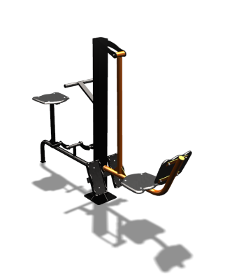 Уличный тренажер "Жим ногами Вело" УТ330 в Республике Северная Осетия (Алания)