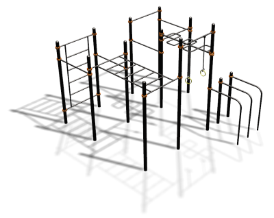 Спортивный комплекс воркаут ВС-150 в Республике Северная Осетия (Алания)