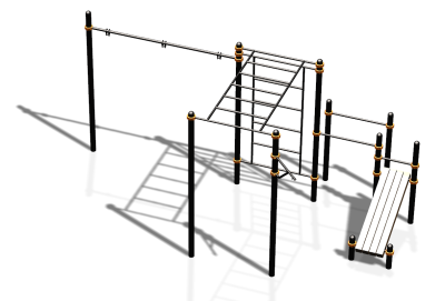 Спортивный комплекс воркаут ВС-87 в Республике Северная Осетия (Алания)