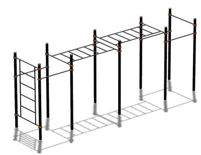 Спортивный комплекс воркаут ВС-75 в Республике Северная Осетия (Алания)