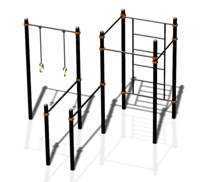Спортивный комплекс воркаут ВС-110 в Республике Северная Осетия (Алания)