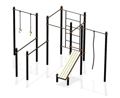 Спортивный комплекс воркаут ВС-65 в Республике Северная Осетия (Алания)