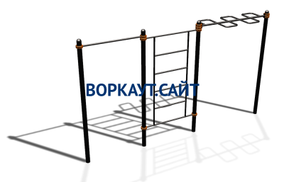 Спортивный комплекс воркаут ВС-129 в Республике Северная Осетия (Алания)