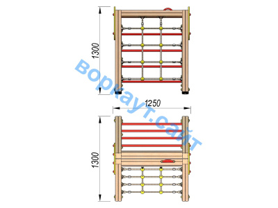 Детский спортивный комплекс ДСК 3201 в Республике Северная Осетия (Алания)