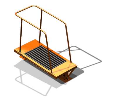Уличный тренажер "Беговая дорожка" УТ 125 в Республике Северная Осетия (Алания)