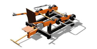 Силовой уличный тренажер  "Трицепс"  УТ424 в Республике Северная Осетия (Алания)