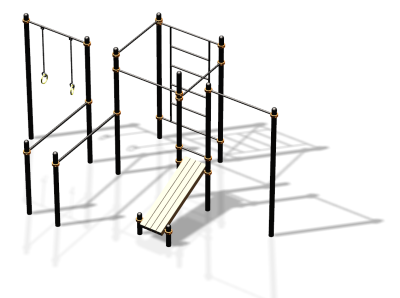 Спортивный комплекс воркаут ВС-152 в Республике Северная Осетия (Алания)